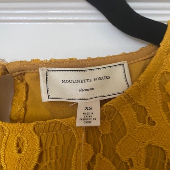 NWT Anthropologie Moulinette Soeurs lace blouse size XS - Picture 2 of 5